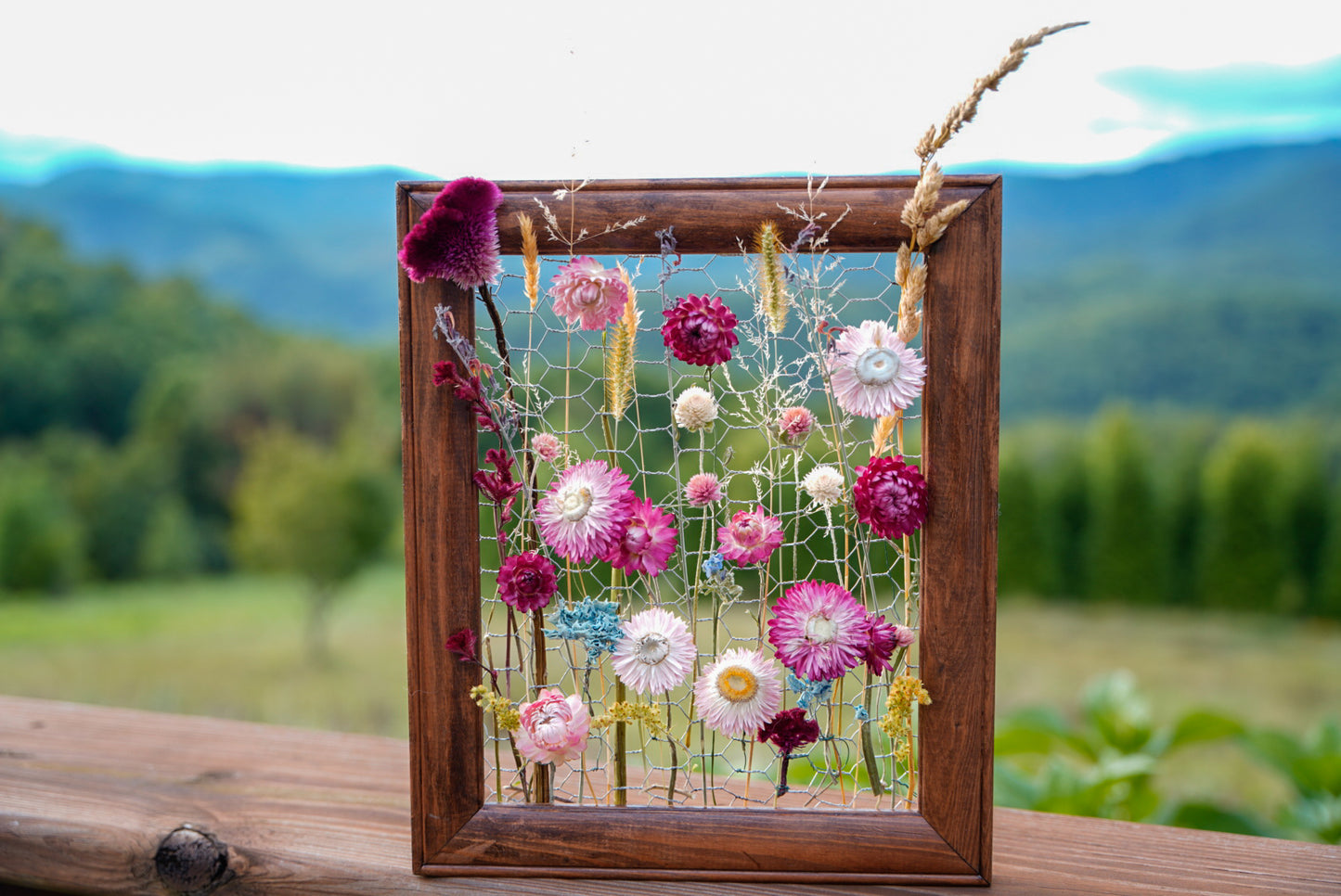 Everlasting Flower Panel-Petit Pink